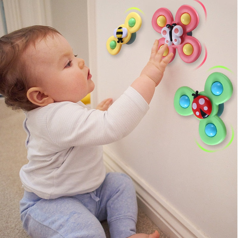 Baby Spinner Toy - Gira Gira Infantil (3 Peças) FRETE GRÁTIS
