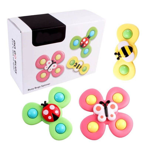Baby Spinner Toy - Gira Gira Infantil (3 Peças) FRETE GRÁTIS
